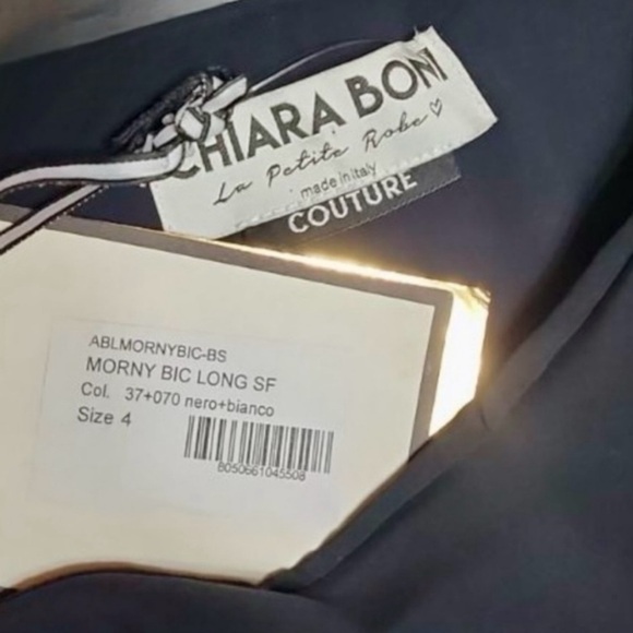 CHIARA BONI LA PETITE ROBE Morny 3D Flower Ruffle Sleeveless Gown Maxi Dress NEW - Picture 10 of 11